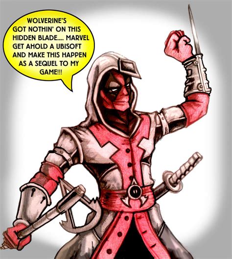 Assassins Creed Deadpool Style By Daniel Jeffries On Deviantart