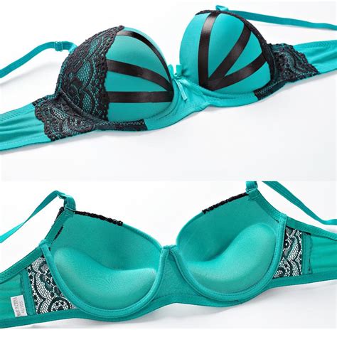 Julexy Frauen Bhs Push Up Sexy Spitze Unterwäsche Büstenhalter