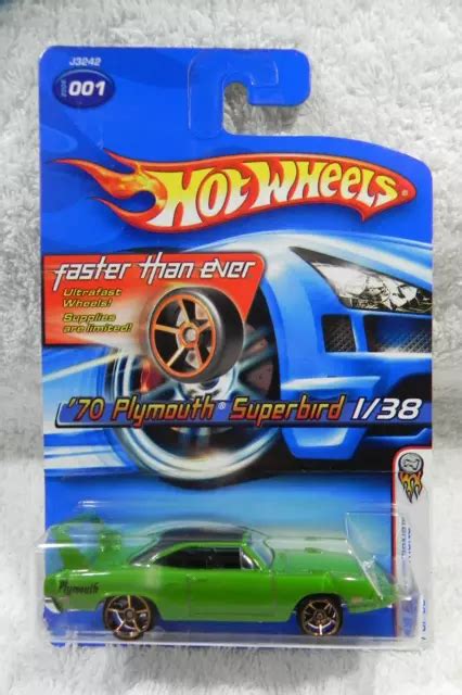 HOT WHEELS Faster Then Ever Plymouth Superbird première édition de EUR