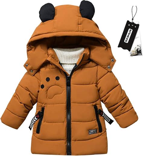 Sxshun Enfant Gar On Manteau D Hiver B B S Doudoune Parka Capuche