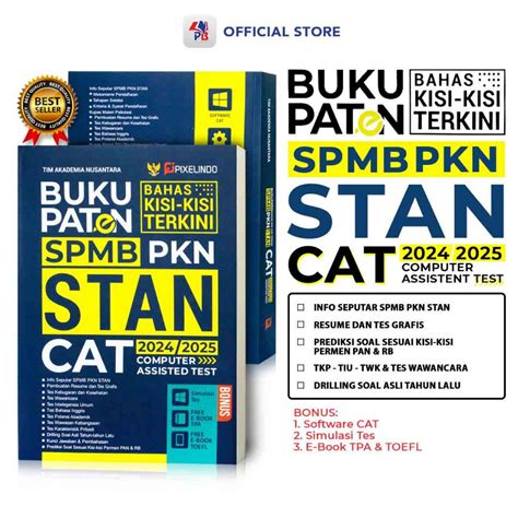 Jual Buku Stan Buku Paten Spmb Pkn Stan Cat