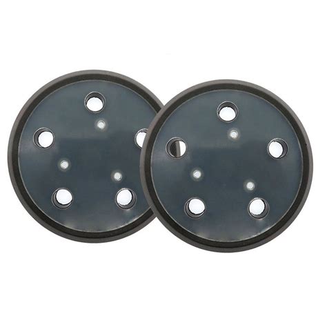 2Pcs 5 Inch 5 Hole Sander Pad Hook Loop For Porter Cable 333 334 Rep