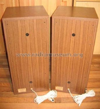 Hifi Klangbox Rb Rb H Speaker P Telefunken Deutschland Tfk