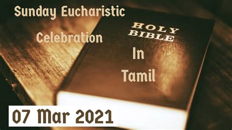 Fr M I Raj SSS Sunday Tamil Eucharistic Celebration 07 Mar 2021