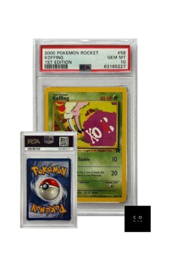 Pokemon Koffing St Edition Psa Gem Mint Pok Mon Team