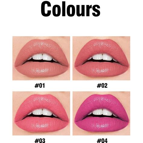 Cheap Handaiyan Colors Matte Waterproof Velvet Nude Lipstick Sexy Red