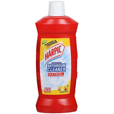 Buy Harpic Disinfectant Bathroom Cleaner Thicker Fresher Lemon Fresh