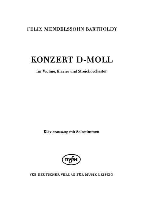 Concerto for Violin, Piano and Strings (Mendelssohn, Felix) - IMSLP