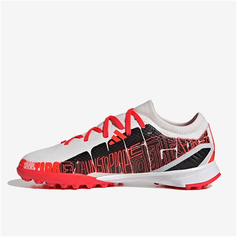 Adidas Kinder X Speedportal Messi Tf Wei Schwarz Solar Rot