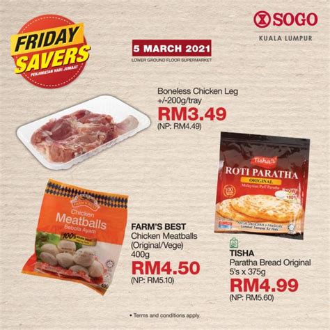 5 Mar 2021 SOGO Supermarket Friday Savers Promotion EverydayOnSales