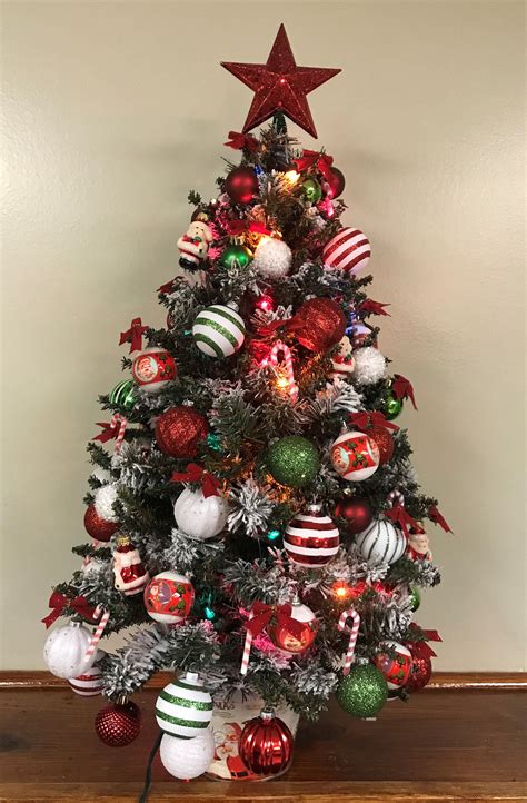 Red Tabletop Christmas Tree – HOMYSTYLE