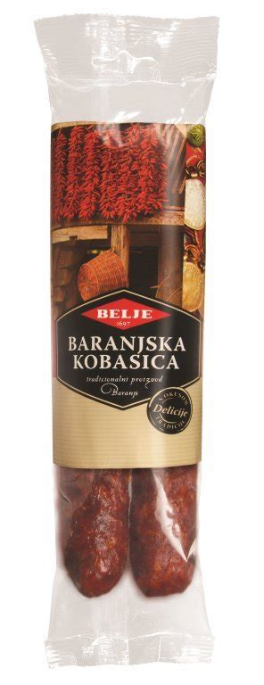 Baranjska domaća kobasica Belje PIK Vrbovec 250g Akcija Njuškalo