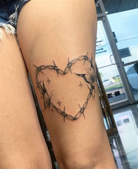 Amazing Barbed Wire Tattoos Their Meanings