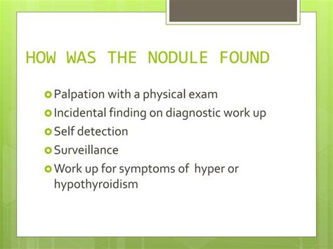 Thyroid Nodule Evaluation Ppt