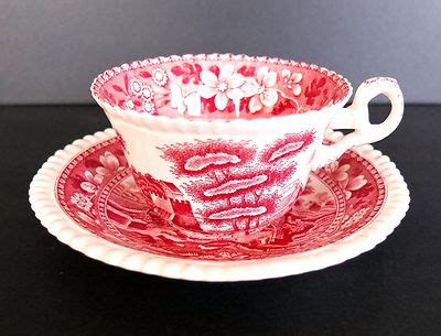 Antique Copeland Spode Pink Tower Cup And Saucer With Old Mark