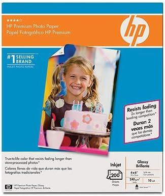 Amazon.com : HP Premium Photo Paper : Inkjet Photo Quality Paper : Office Products