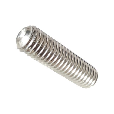 Socket Set Screws Allen Hex Drive Cup Point Stainless Steel