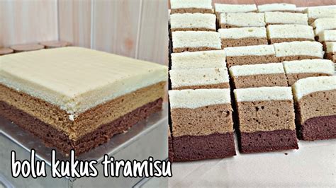 Bolu Kukus Tiramisu Super Lembut Dan Enak Banget YouTube