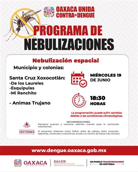 Brigadas Contra El Dengue Refuerzan Acciones Oaxaca Hoy