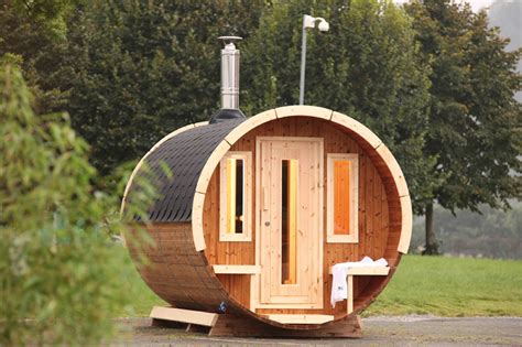 Gartensauna Wolff «saunafass 330 De Luxe Sauna Haus Fasssaun