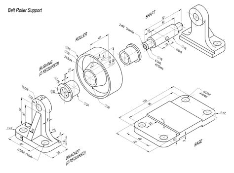 Image Result For Detailed Assembly Drawing Drawing Machine Isometric