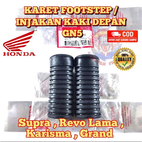 Jual Karet Footstep Depan Supra Revo Lama Karisma Grand Karet