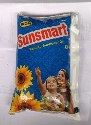 Litre Sunsmart Refined Sunflower Oil Packaging Type Pouched At Rs