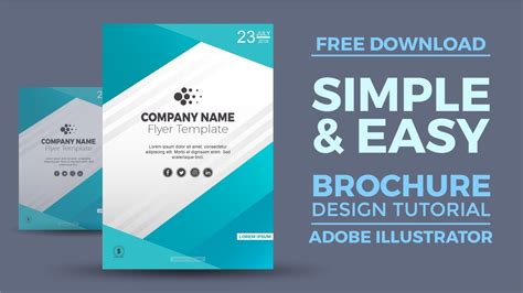 Adobe Illustrator Flyer Templates Free Download Hausholoser