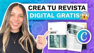 Como Crear Una Revista Digital Gratis En Canva Doovi