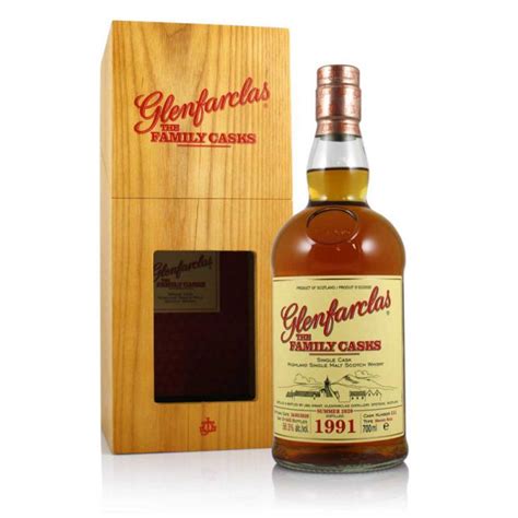 WHISKY GLENFARCLAS SINGLE CASK 1991 NO 211 0 7L 56 3 Cena Sklep