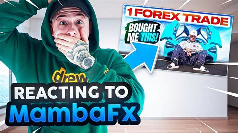 Professional Trader Reacts Mambafx Forex Trade Bought Me A Mclaren