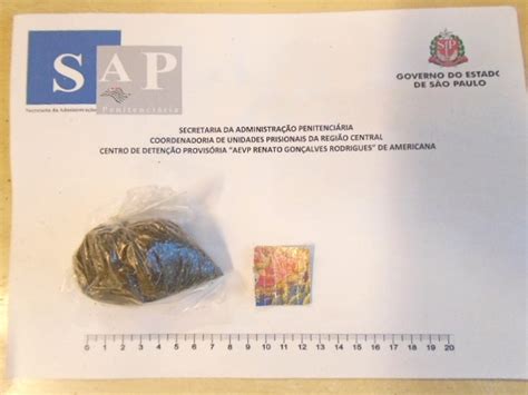 Jovem Detida Ao Tentar Entrar Em Cdp De Americana Drogas Costuradas Em Lingerie Diz Sap