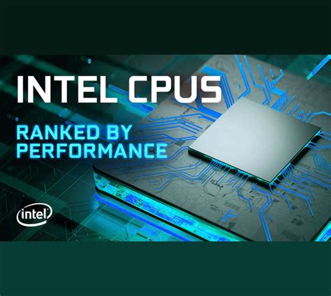 Listado De Cpu Intel Procesador Por Orden De Rendimiento