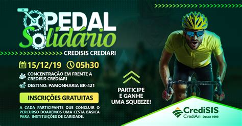 Pedal Solidário Credisis Crediari Sympla