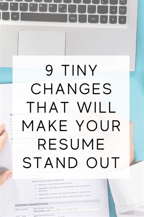 How To Make Your Resume Stand Out From The Competition Free Samples