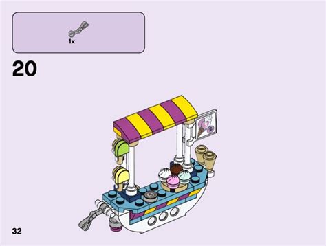 LEGO 41389 Ice Cream Cart Instructions Friends General