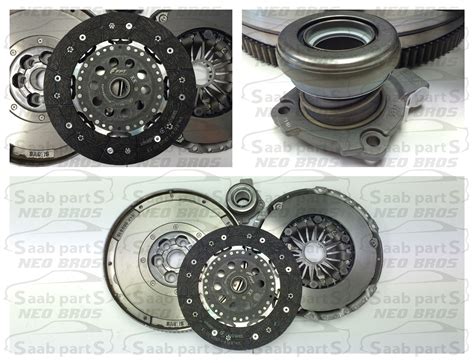 SAAB 9 3 1 9 16V Z19DTH 150BHP DUAL MASS FLYWHEEL CLUTCH KIT SLAVE