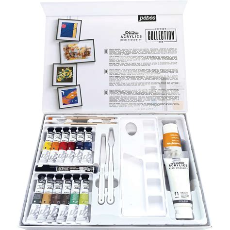 Coffret Collection Studio Acrylics De P B O Le G Ant Des Beaux Arts