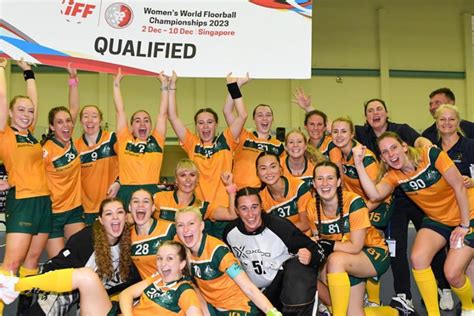 Australian Women S Floorball Team World Floorball Championships 2023