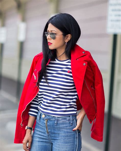 Chaqueta Roja C Mo La Combino Moda Inspiraci N T Ba Chaqueta