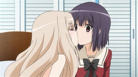 Anime Girl Kiss Girl Lesbian Kiss Youtube