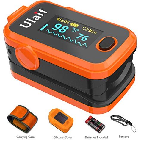 Buy Ulaif Fingertip Pulse Oximeter With Oled Display Portable Oximetry