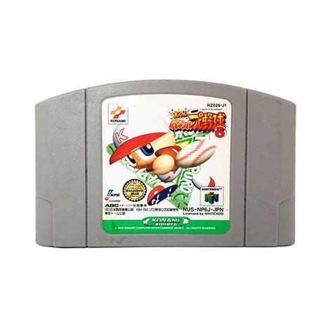 Jogo Jikkyou Powerful Pro Yakyuu 6 N64 MeuGameUsado