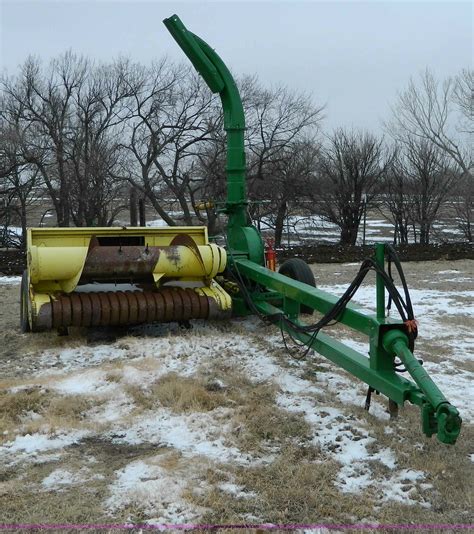 John Deere 3800 Silage Cutter In Timken Ks Item D8770 Sold Purple Wave