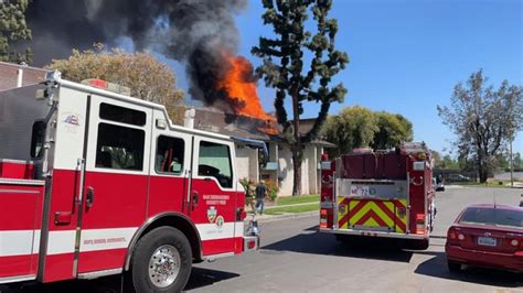 Upland Crews Battle 3 Alarm Apartment Fire San Bernardino County Fire Protection District