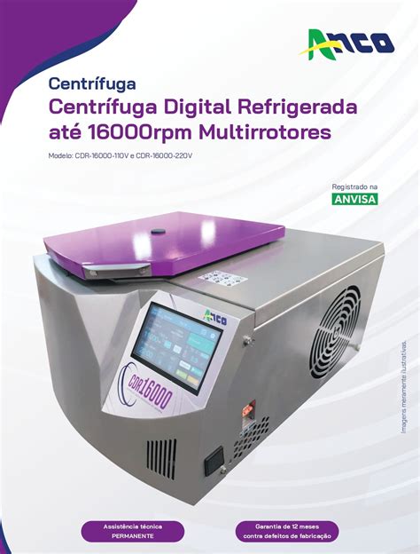 Centrifuga Refrigerada Multirotores Loja Netlab