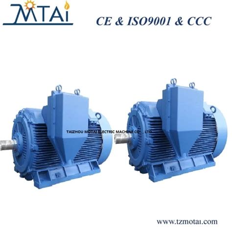 Ykk Series Kw High Voltage Squirrel Cage Motor With Ce For Industry