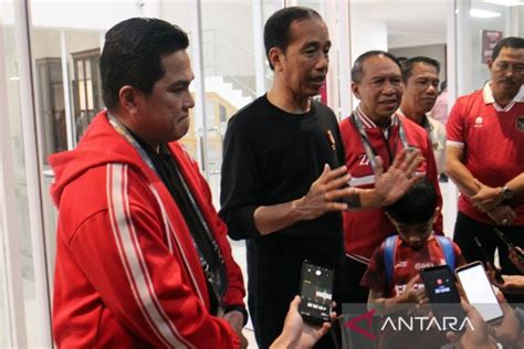 Presiden Jokowi Kemenangan Timnas U Menjadi Sejarah Indonesia