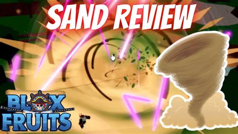 Sand Review Blox Fruits Youtube