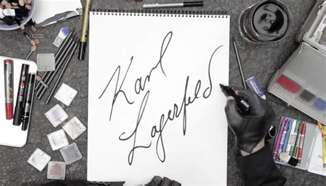 Watch 'Karl Lagerfeld Sketches His Life': Video